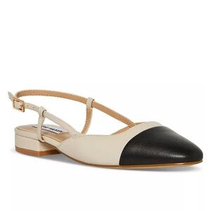 Steve Madden Belinda Cap-Toe Slingback Flats size 6.5